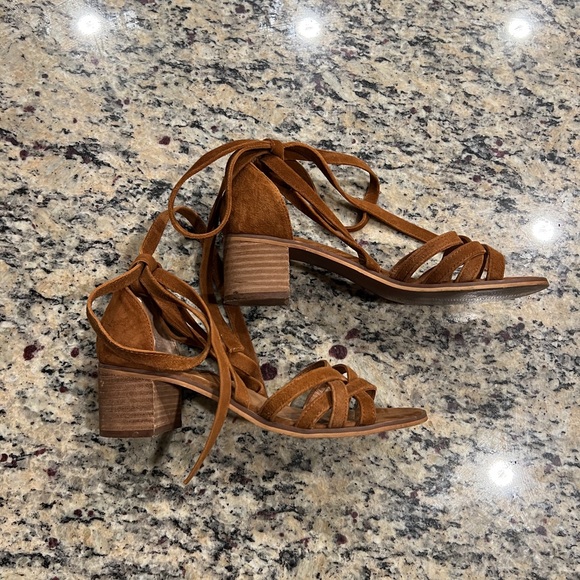 Steve Madden Rizzaa Suede Sandals - Picture 3 of 5